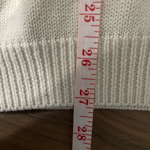 EUC XL Beige Cowl Neck Sweater - Picture 7 of 7